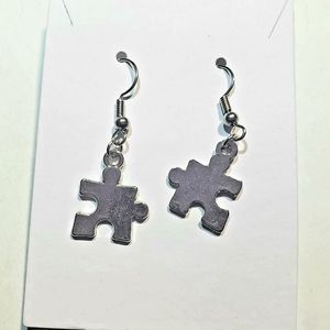 🆕️BOGO Autism puzzle pieces  earrings
